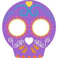 Sugar Skull Clip Art N28