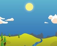 Cartoon Landscape