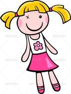 Cartoon Doll Clip Art Free