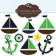 Navy Nautical Clip Art Free