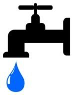 Dripping Faucet Clip Art drawing