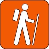Hiking Trail Clip Art N16