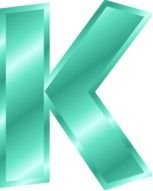 Letter K Clip Art N22