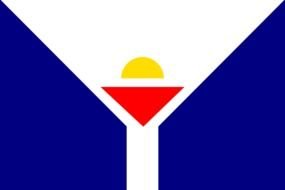 Ä°llustration of Saint Martin Flag