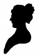 Clip art of Eagle Silhouette