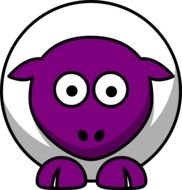 Cartoon Sheep Clip Art N62