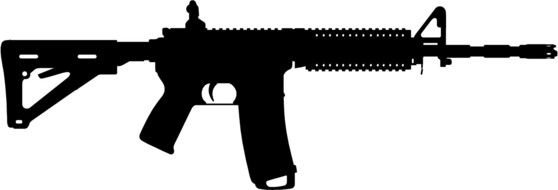 AR-15 - American semi-automatic rifle