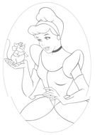 Cinderella Coloring Pages N3