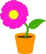 Flower Pot Clip Art N63