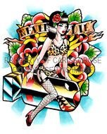 Old School Tattoo Flash Art