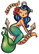 Sailor Jerry Mermaid Tattoo