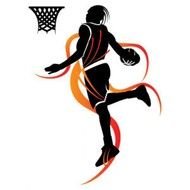 Basketball Players Slam Dunk N2