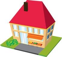 3D house model
