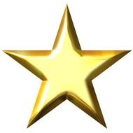 drawing Gold Star