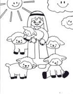 Shepherd Coloring Page N4