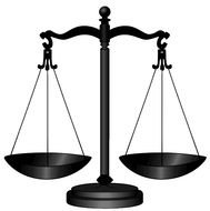 Law Scales Clip Art N2