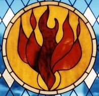 Holy Spirit Fire Dove N2