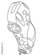 Cute Car Coloring Pages