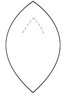 Preschool Fireman Hat Template drawing