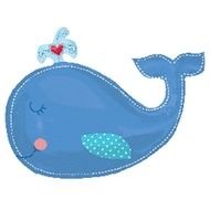 Blue Whale Baby Shower Theme