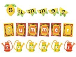 Summer Clip Art drawing