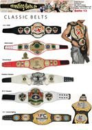 clipart of the WWE Wrestling Belts