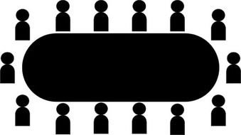 Business People Meeting Clip Art N3