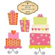 Tiered Cake Clip Art N2