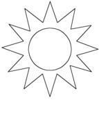 Sun Coloring Pages N7