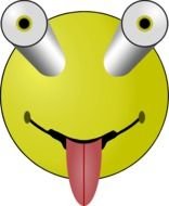 Bug Eyed Smiley Face N3