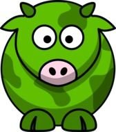Green Cow
