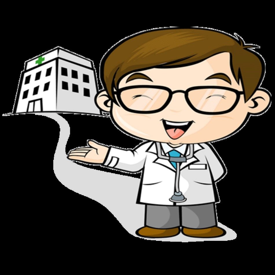 Funny Doctor Cartoon Clip Art N3