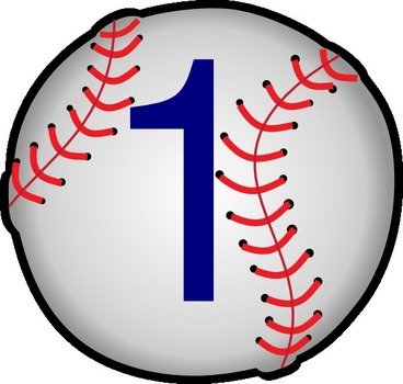Vector Baseball Clip Art N6