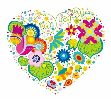 Abstract Heart Designs N3