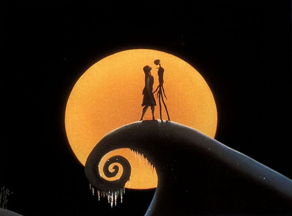 Jack and Sally silhouettes