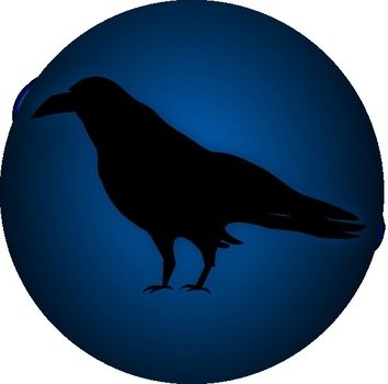 Raven Clip Art N20