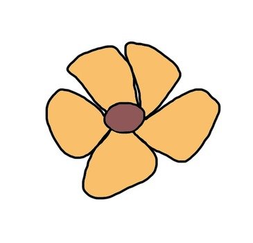 Yellow Flower Clip Art N46