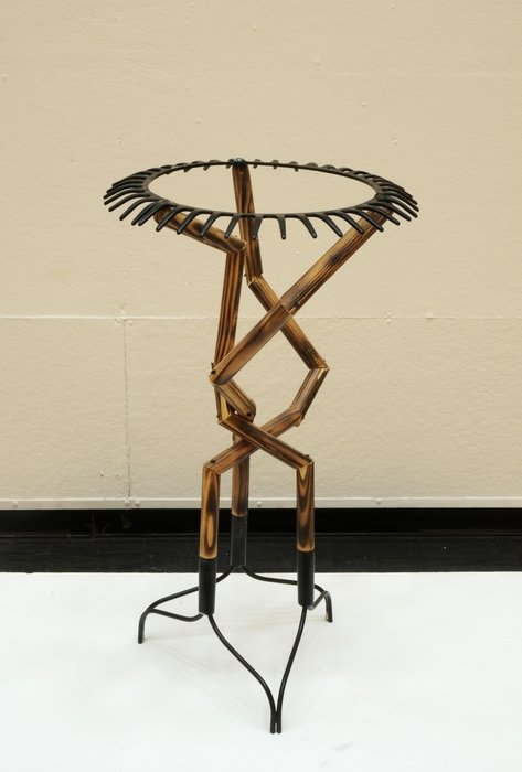 Sculptural Metal Chairs
