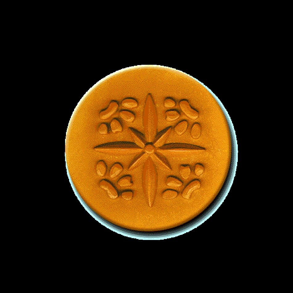 Paw Print Cookie Stamp