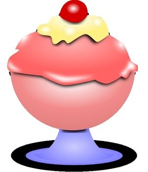 Ice Cream Sundae Clip Art N56