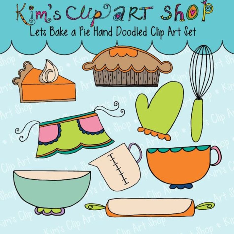 Pie Baking Clip Art N4