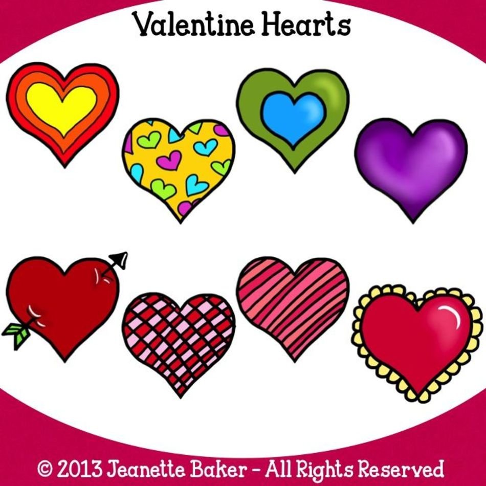 Valentine Heart Clip Art N97