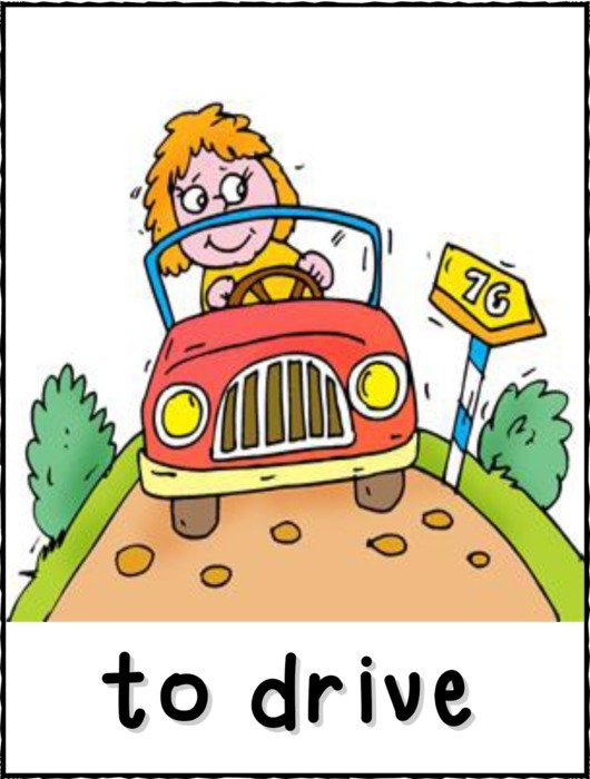 Funny Miss Prissy in the car