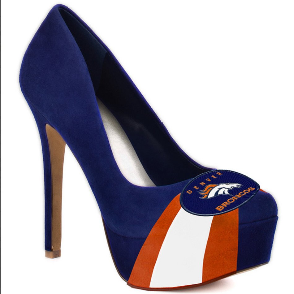 Denver Broncos High Heel Shoes