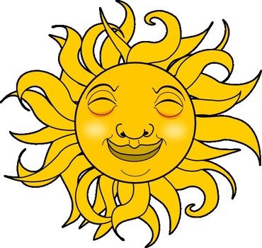Sun Clip Art N280