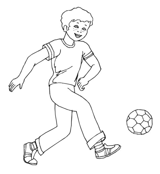Boy Coloring Pages To Print