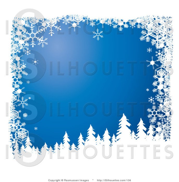 Christmas Tree Snow Clip Art