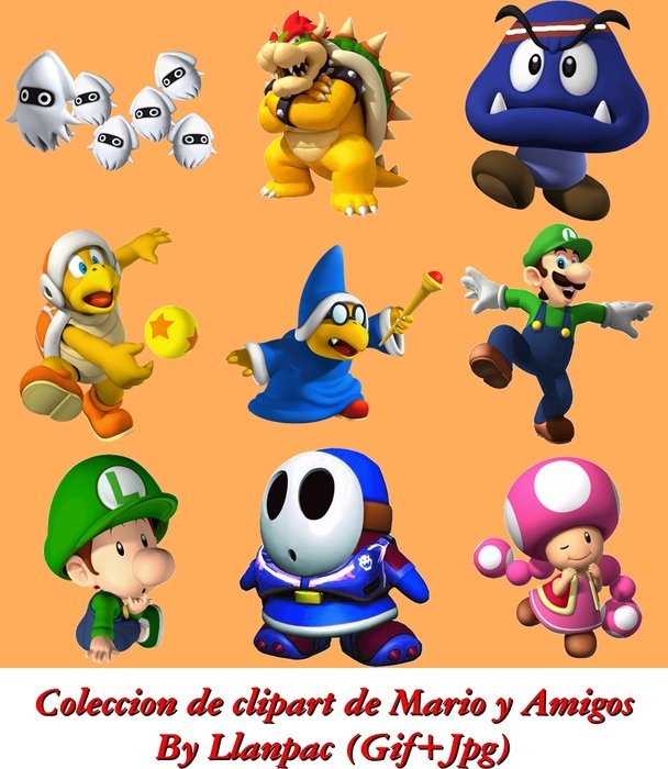 pictures of the heroes of Luigi