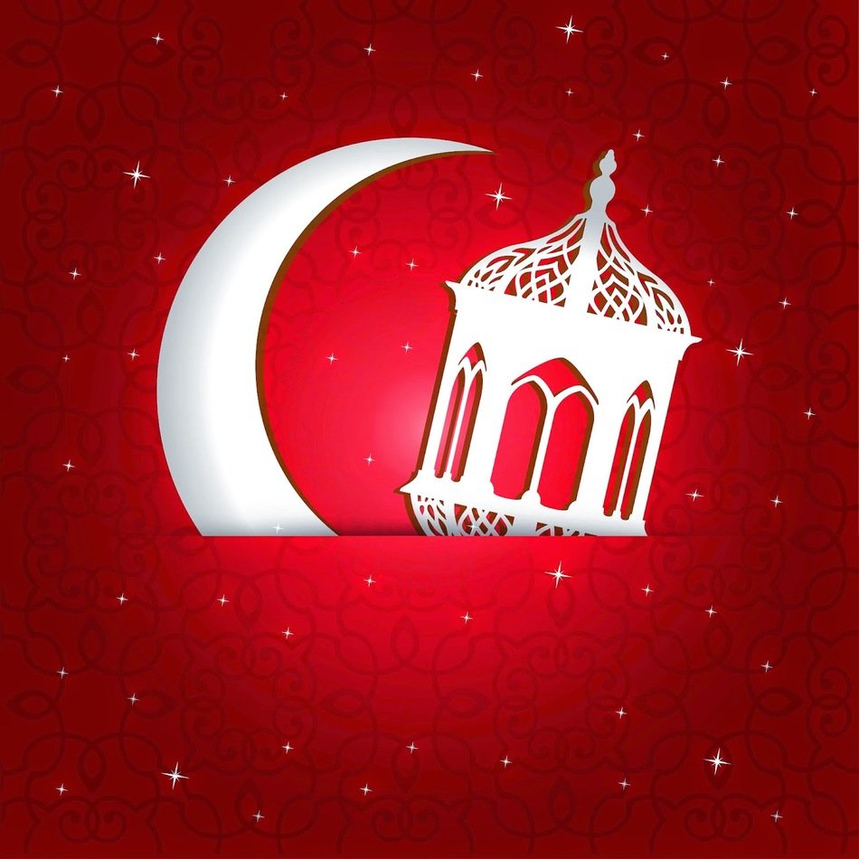 Beauty Full Colorful Islamic Lamps drawing