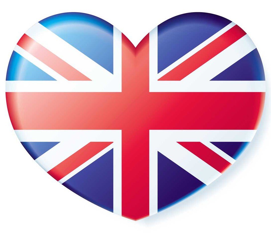 British Flag Heart N2